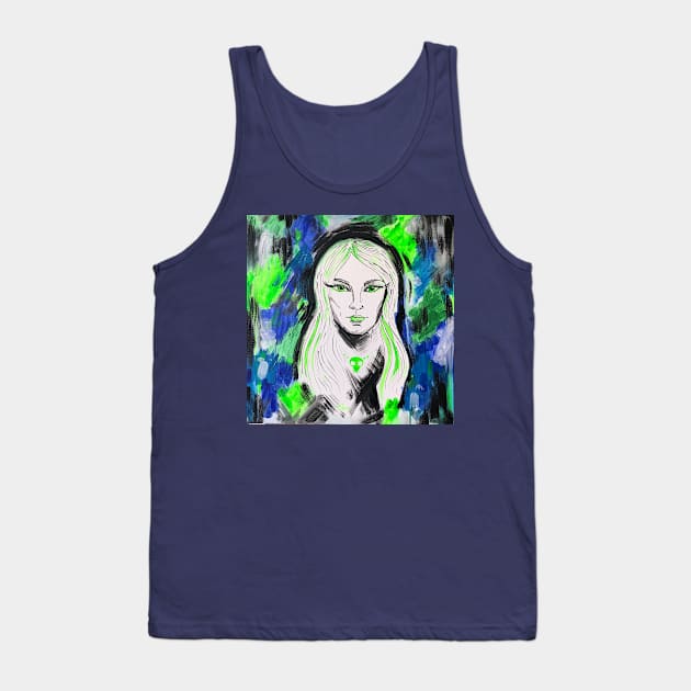 Radioactive Tank Top by Karroart